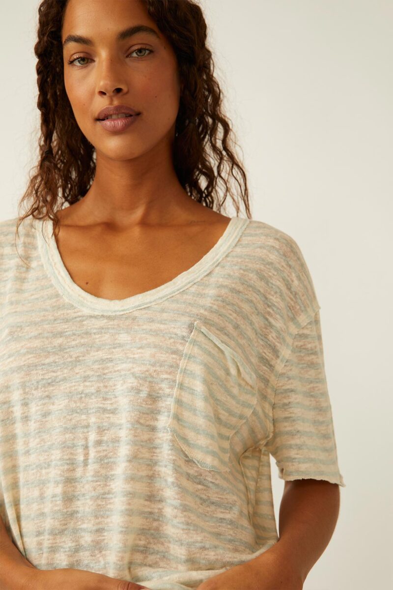 All I Need Tee Mineral Sea Free People