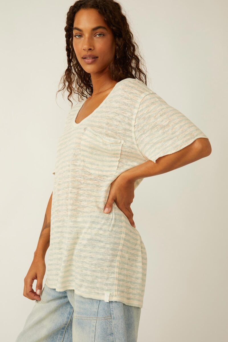 All I Need Tee Mineral Sea Free People