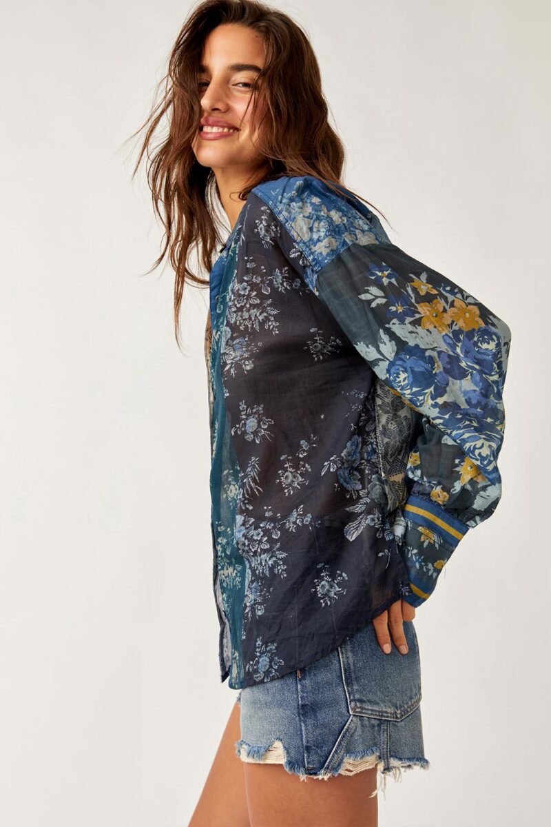 Flower Patch Top Indigo Free People