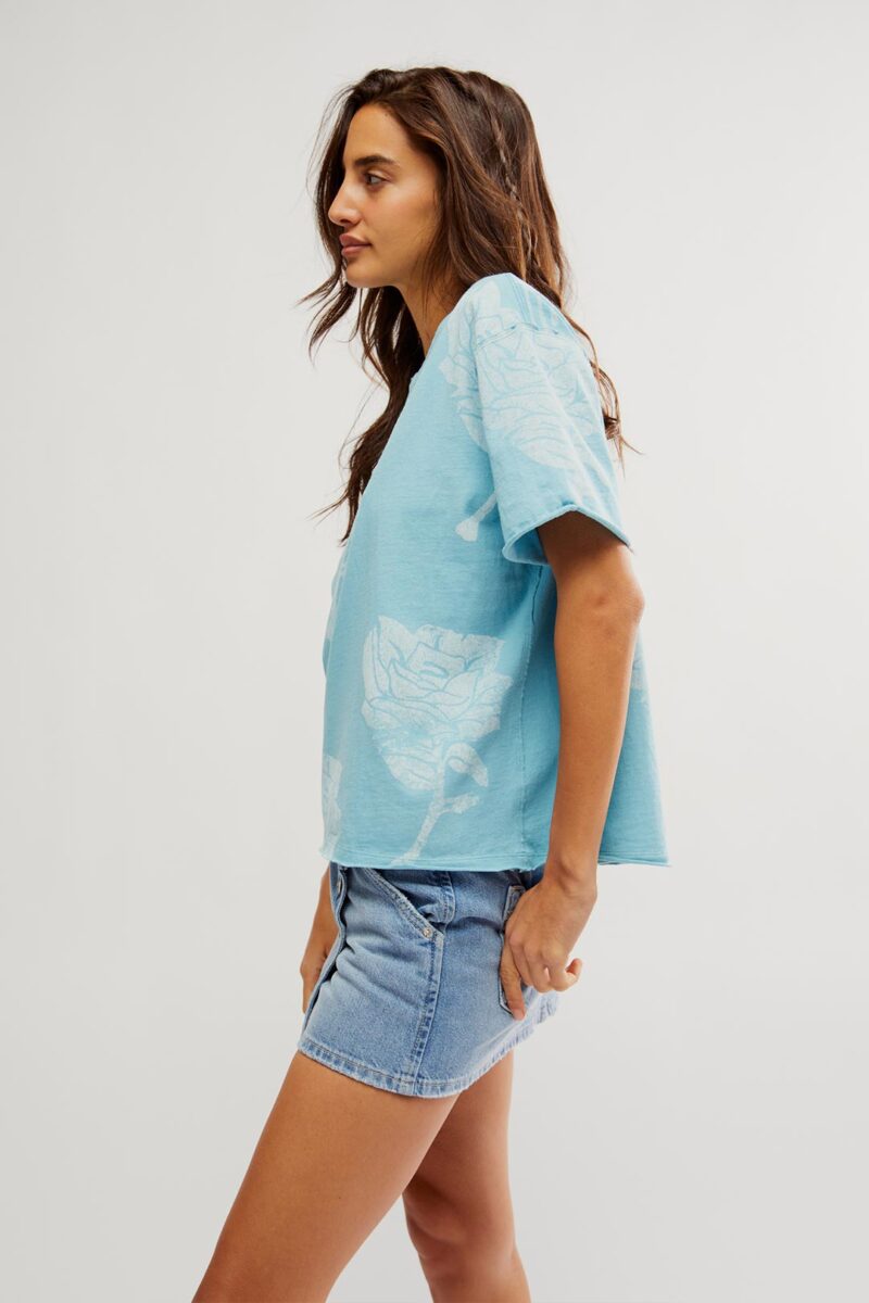 Painted Floral Tee Free People