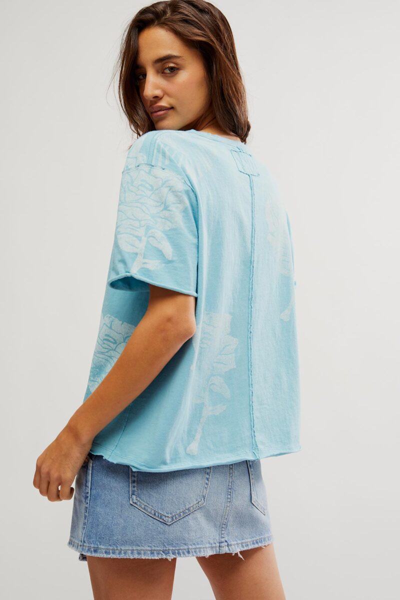 Painted Floral Tee Free People