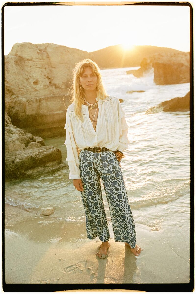 Indira Cobalt Blue Pants from Maison Hotel